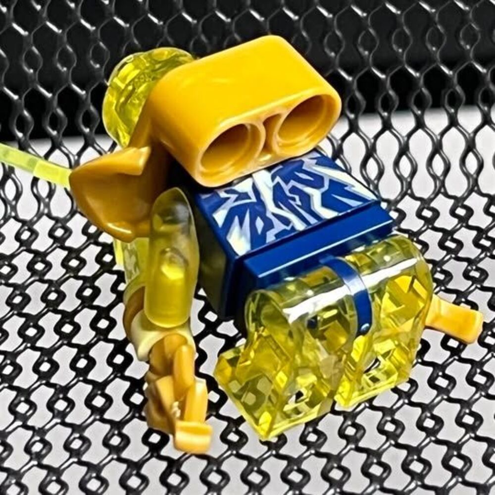 LEGO Ninjago Crystalized Golden Dragon Jay Minifigure - Picture 9 of 9